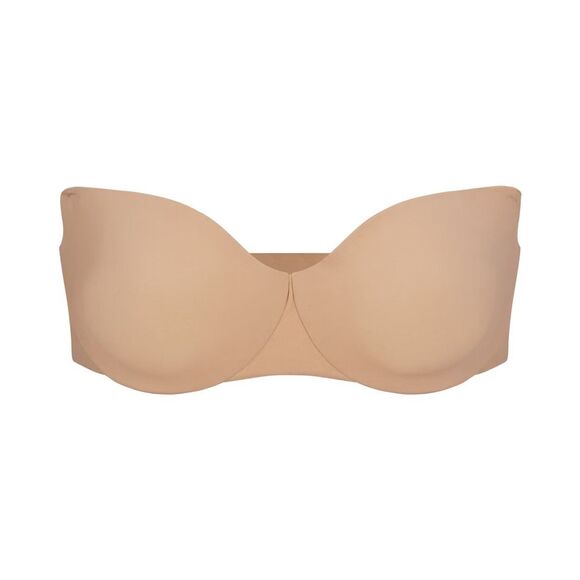 Skims Smoothing Intimates Unlined Strapless Bra Clay Size 46DD - Picture 1 of 12